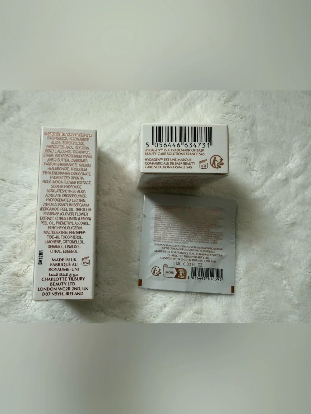 Charlotte Tilbury Glow Toner and Magic Water Cream Mini - Magic Serum Sample